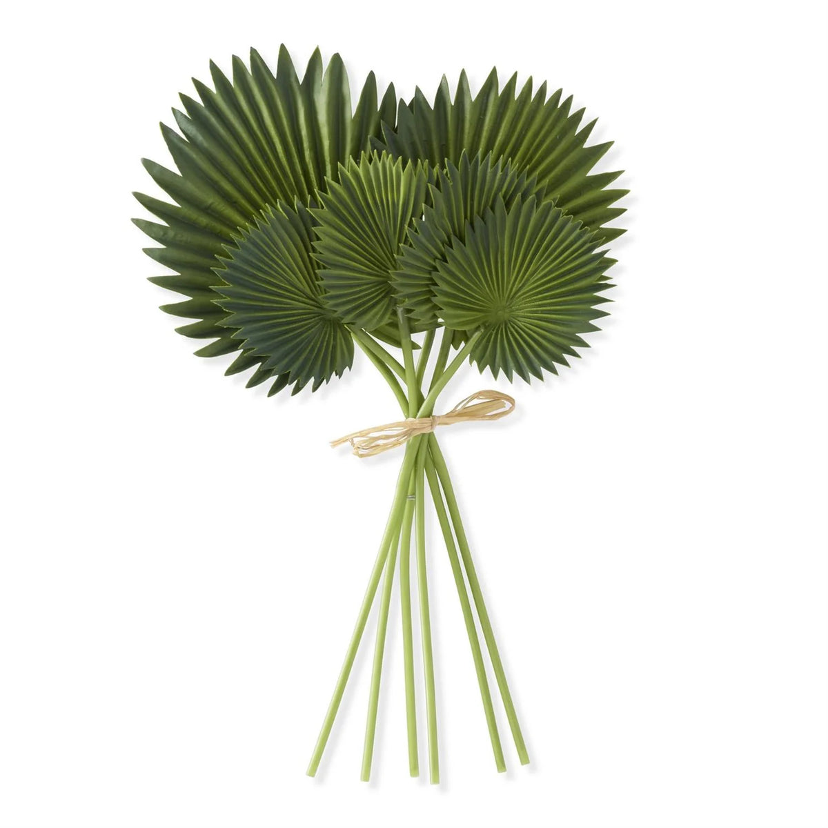 Real Touch Fan Palm Leaf Bundle- 16"