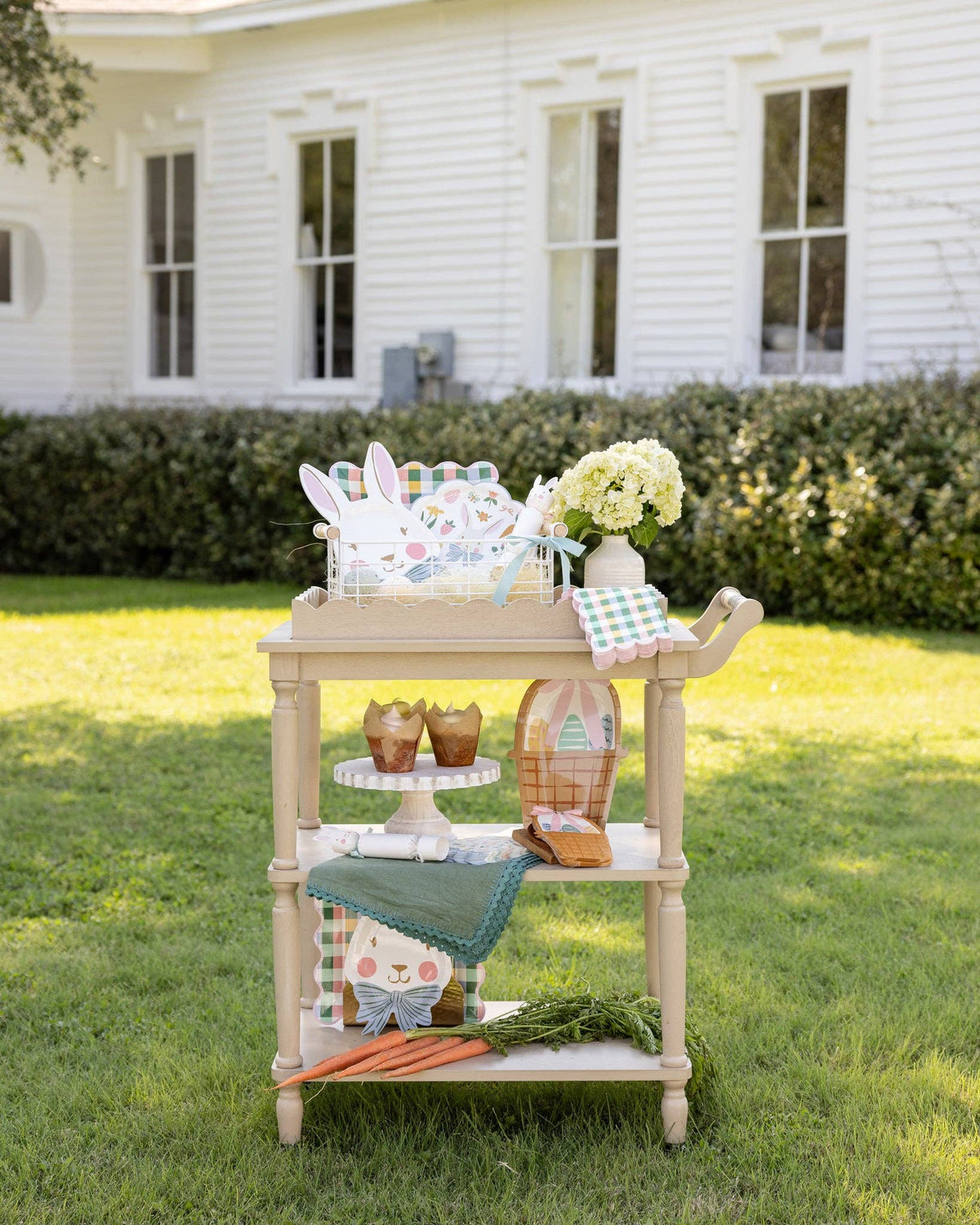 Hopscotch Gingham Dinner Napkin