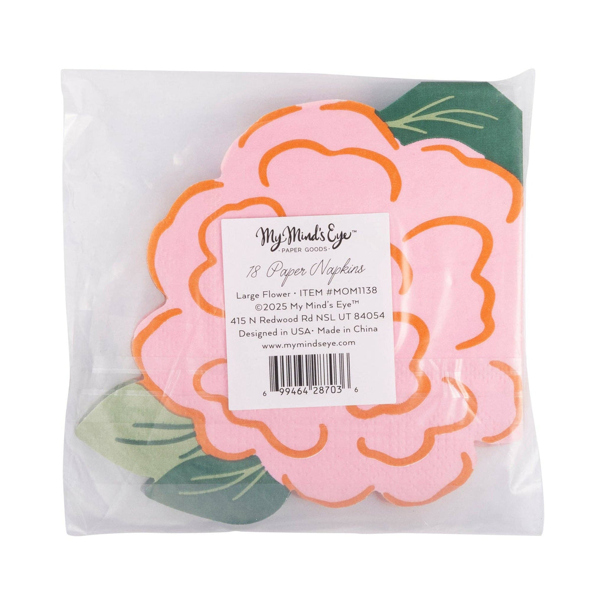 Flower Cocktail Napkin