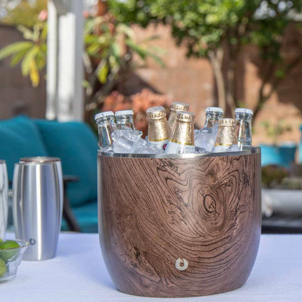Extra Large Ice Bucket with Lid and Ice Scoop