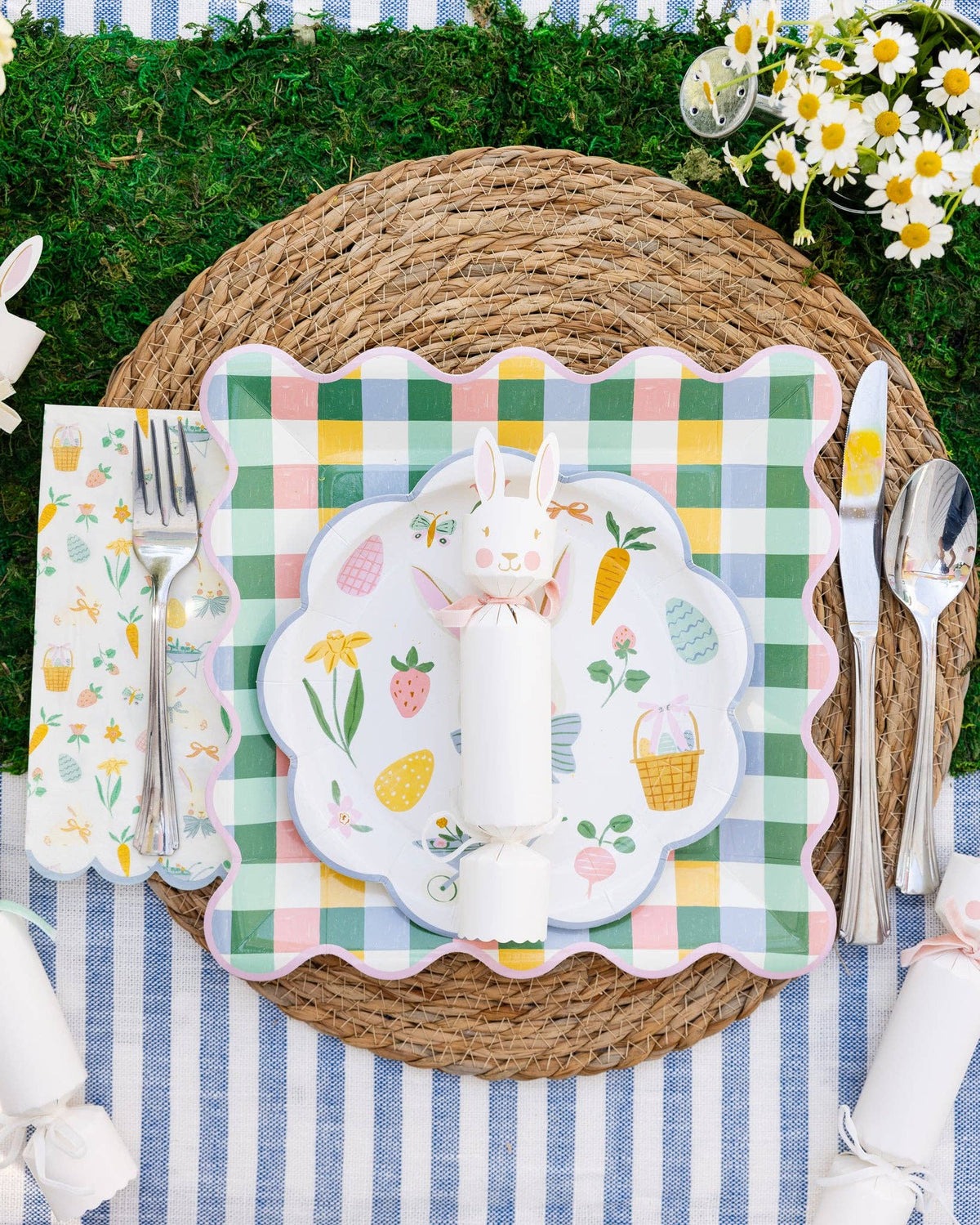 Hopscotch Gingham 10" Plate