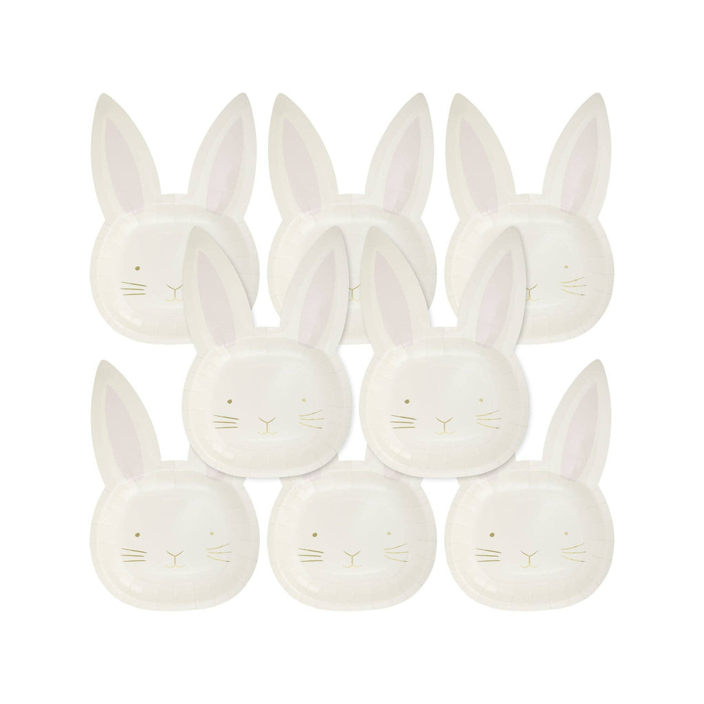 Bunny Face Shaped Paper Plate