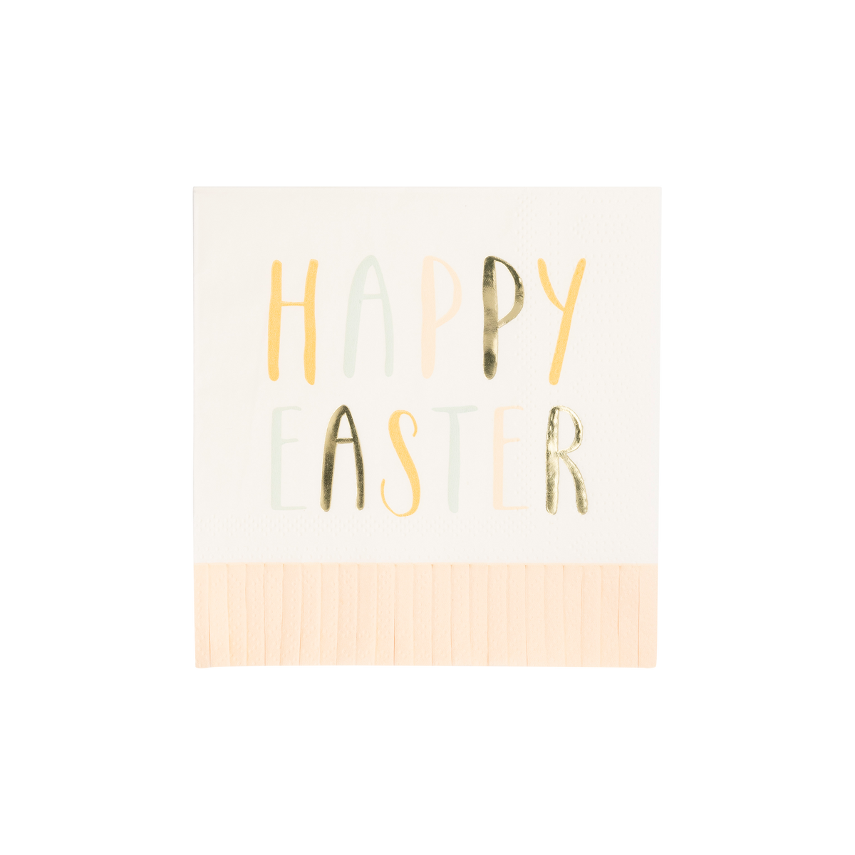 Happy Easter Paper Cocktail Napkins