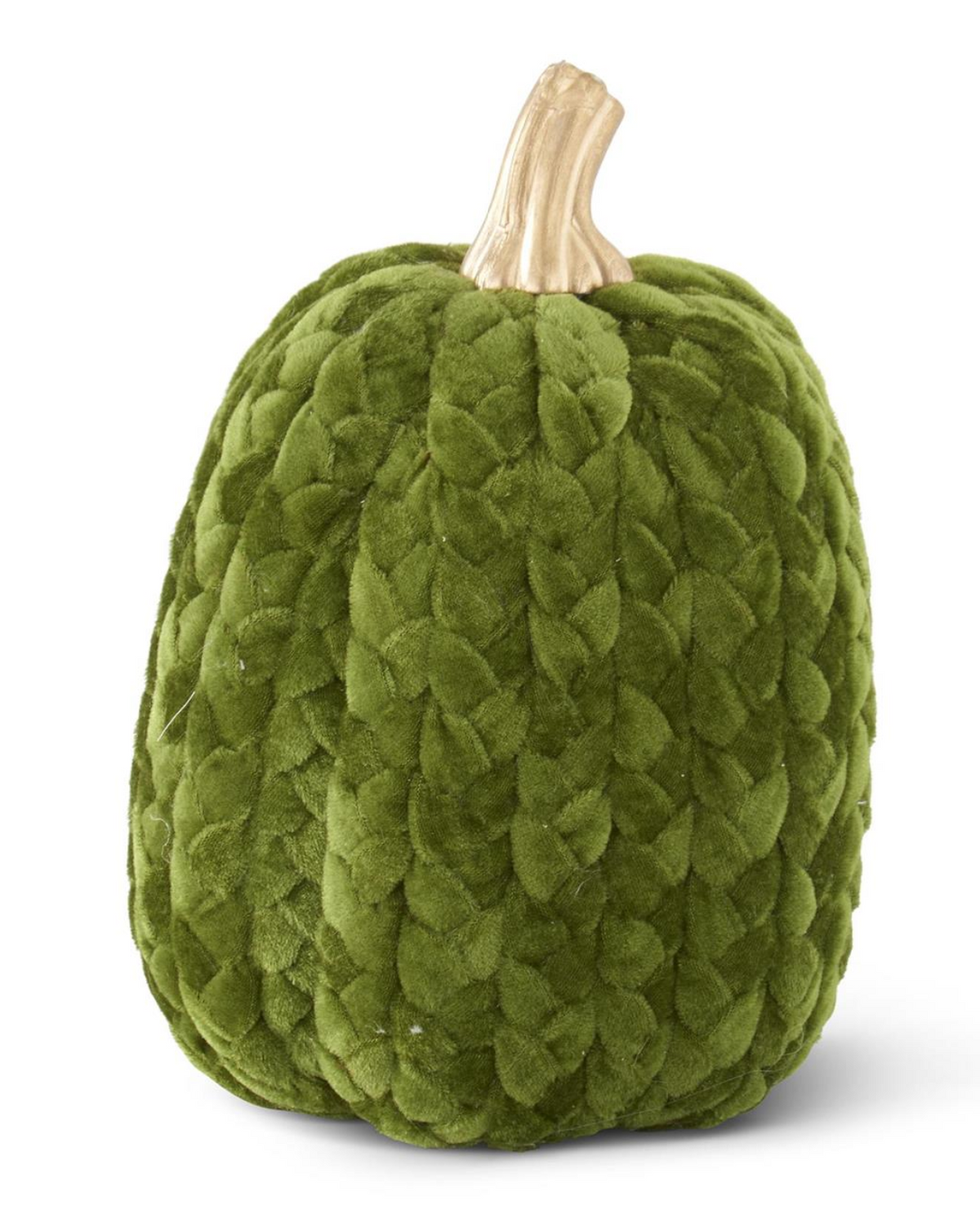 Green Braided Pumpkin