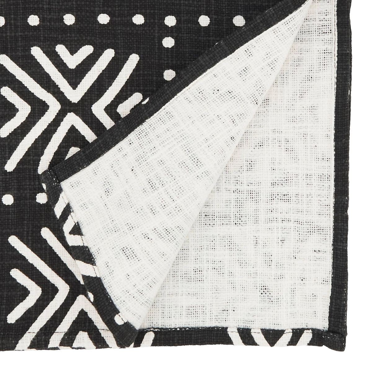 Mudcloth Runner - Geometric Pattern