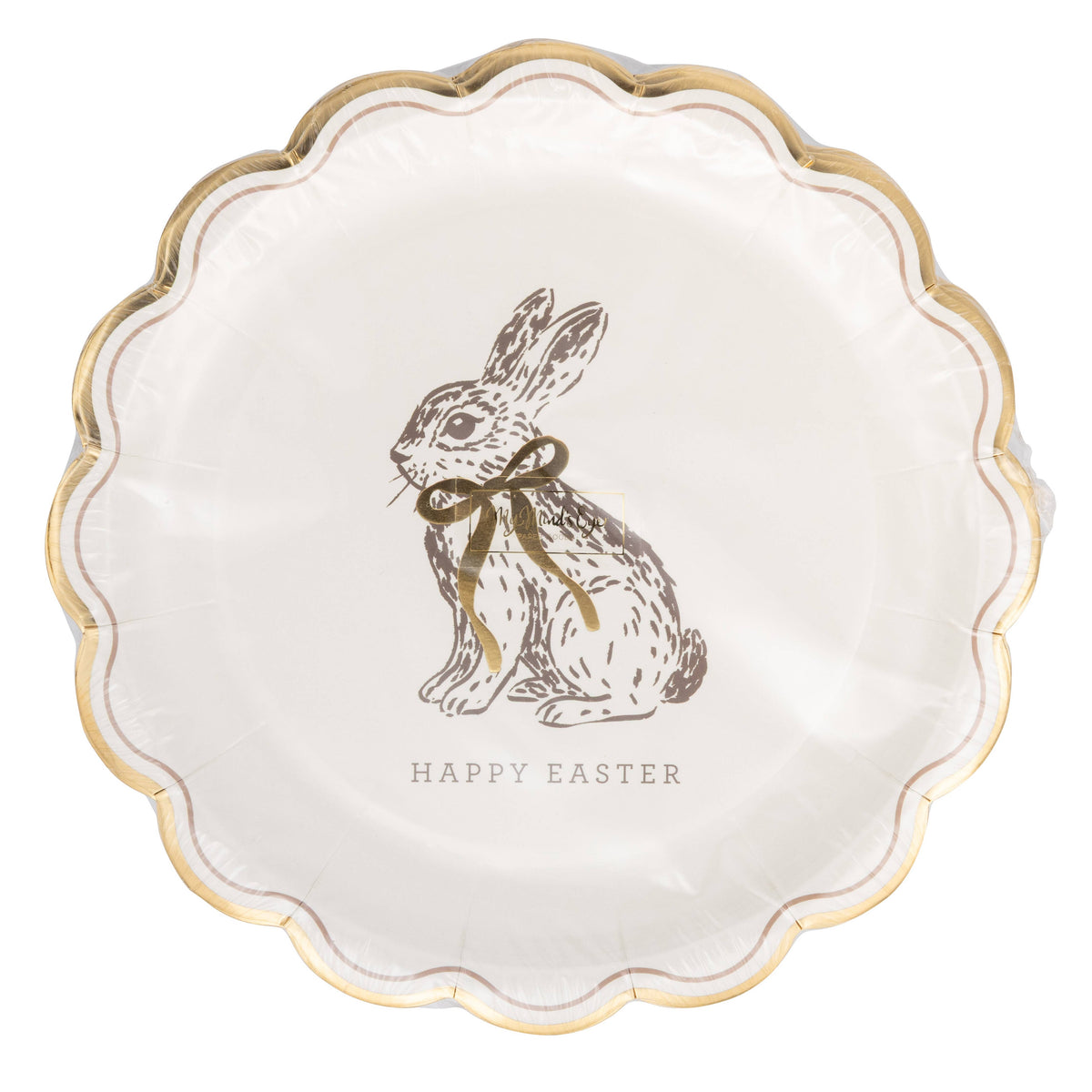 Happy Easter Bunny Plate- 8"