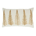 Beaded Christmas Trees Pillow