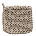 Cotton Crocheted Pot Holder