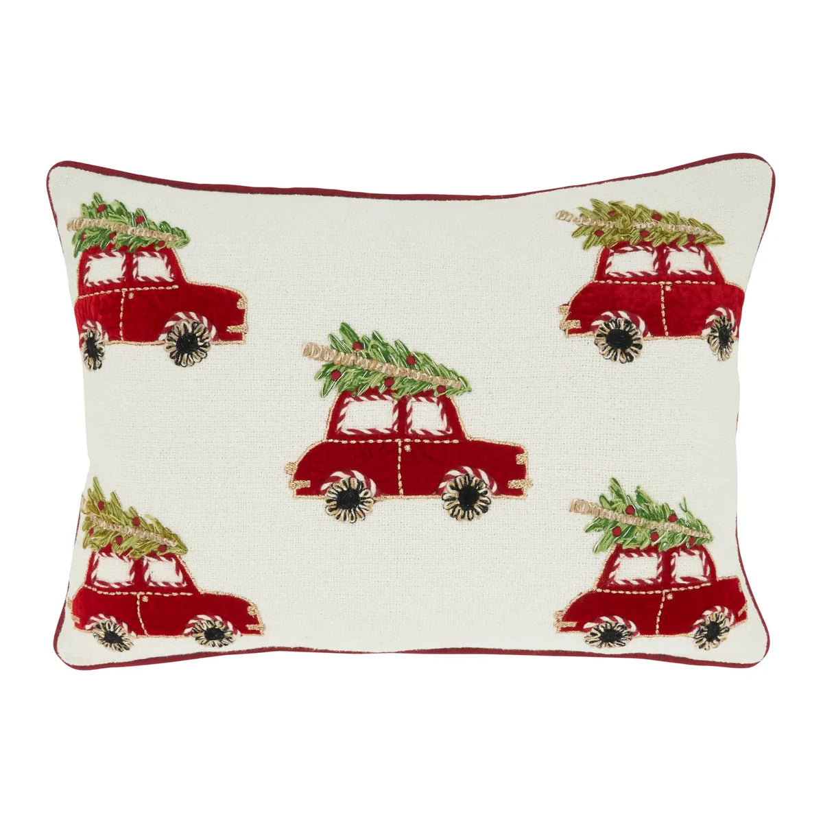 Christmas Cars Pillow