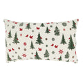 Evergreen Elegance Christmas Trees Throw Pillow