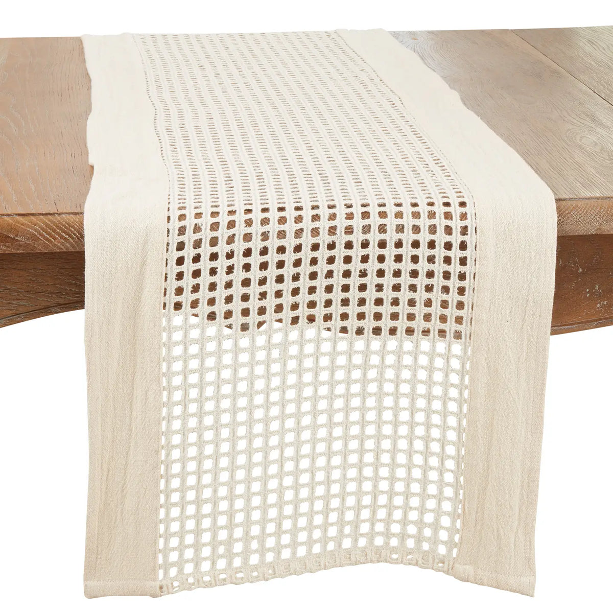 Elegant Net Design Table Runner