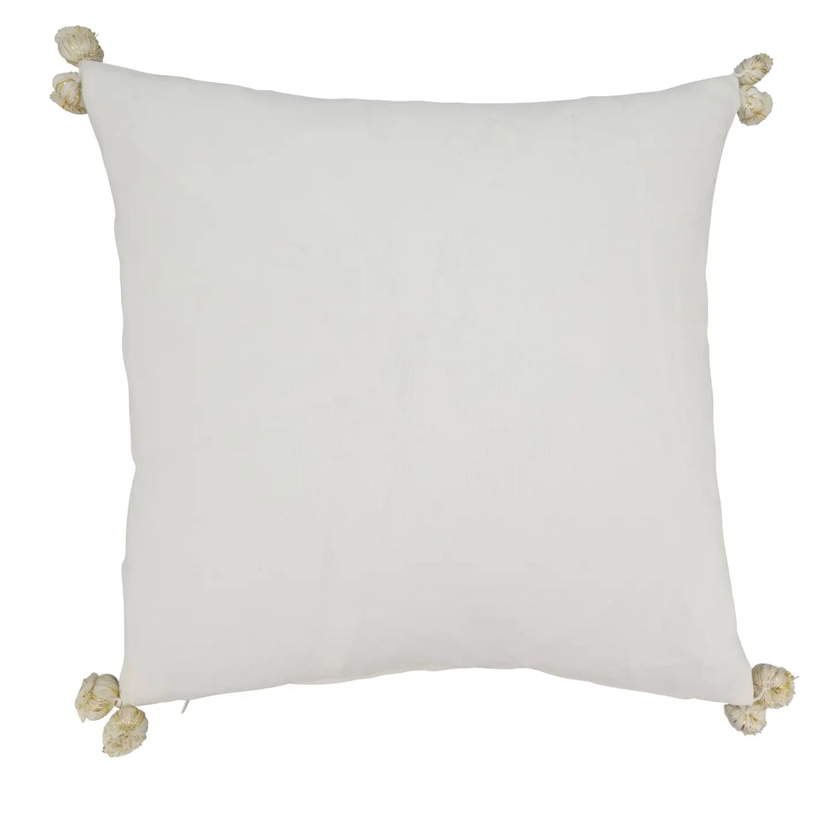 Holiday Cheer Christmas Trees Throw Pillow with Pom-Pom Trim