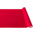 Red Flocked Table Runner
