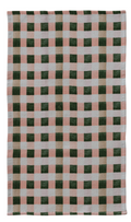 Cotton Blend Waffle Weave Tea Towel with Check/Plaid Pattern