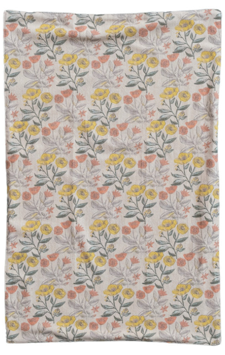 Cotton Printed Tea Towels & Terry Back