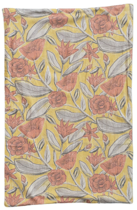 Cotton Printed Tea Towels & Terry Back