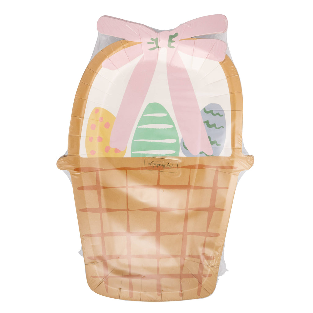 Easter Basket Shaped Plate