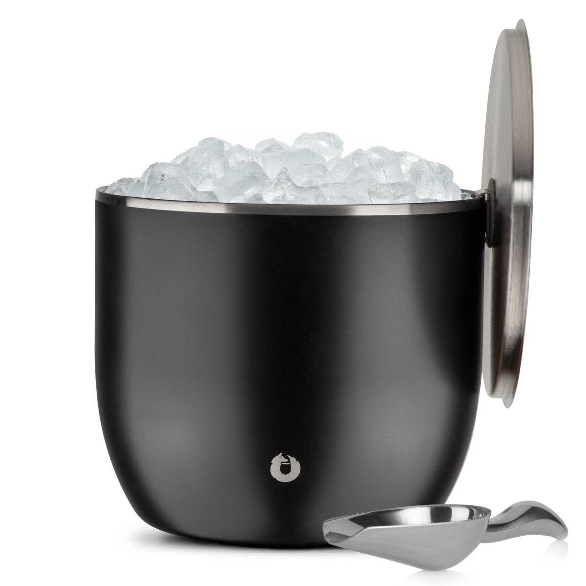 Extra Large Ice Bucket with Lid and Ice Scoop
