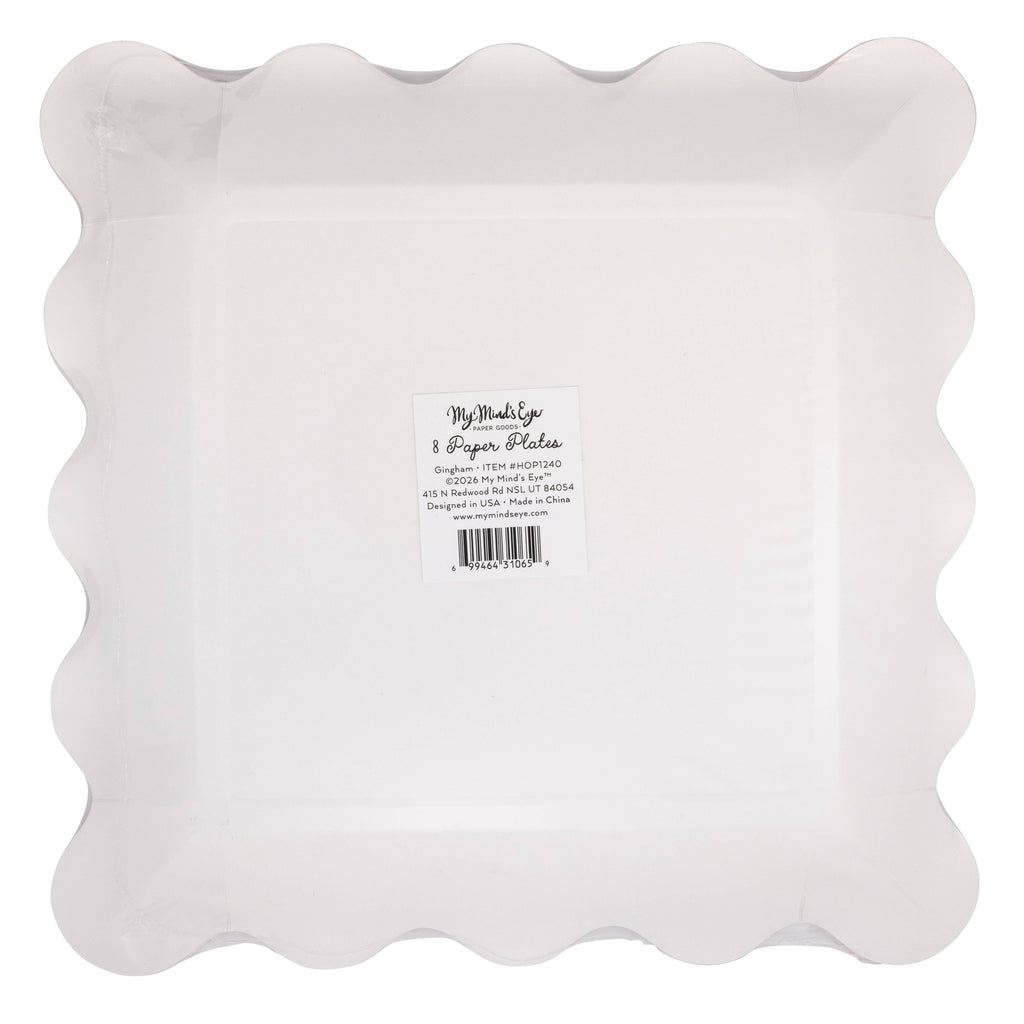 Hopscotch Gingham 10" Plate