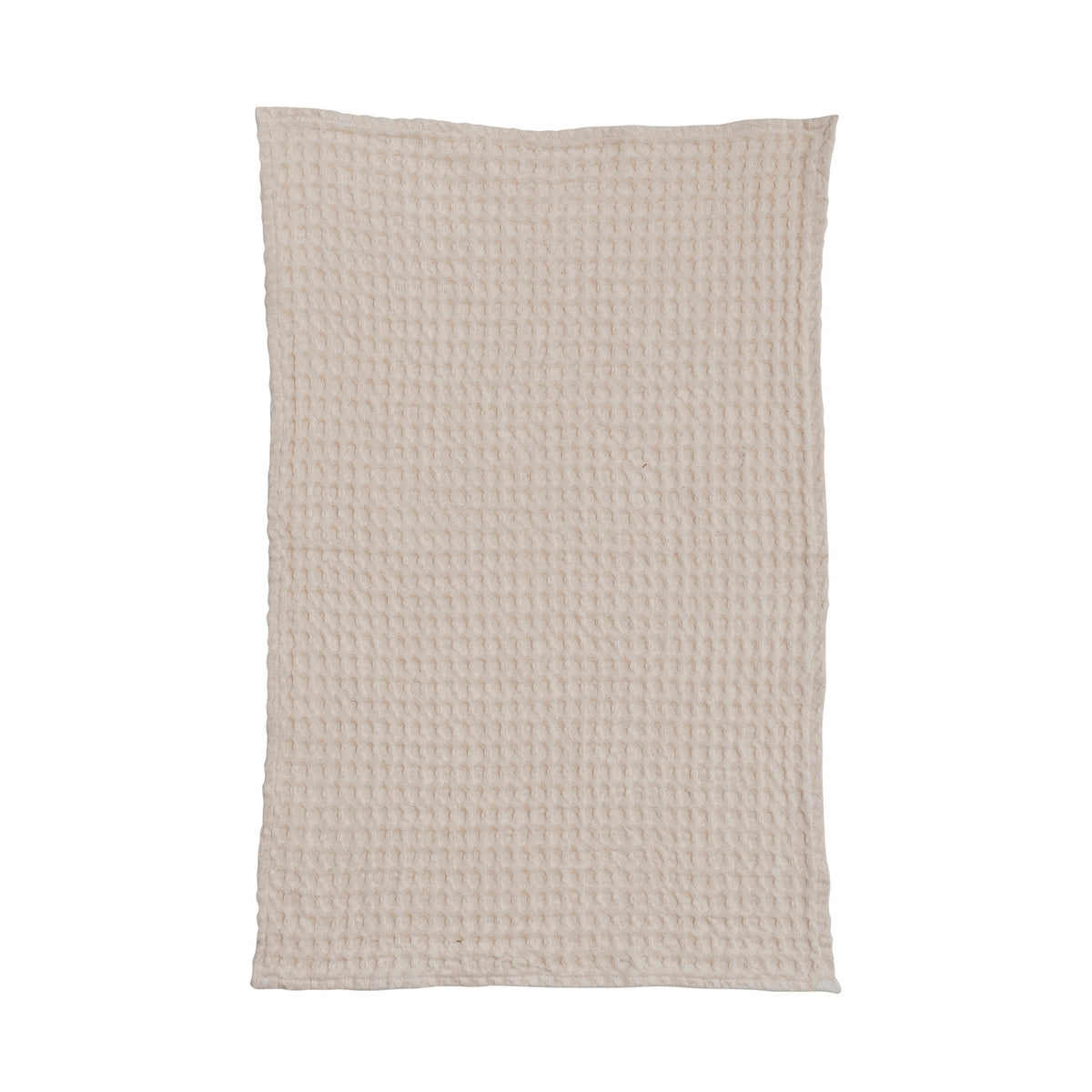 Stonewashed Cotton Waffle Weave Tea Towel