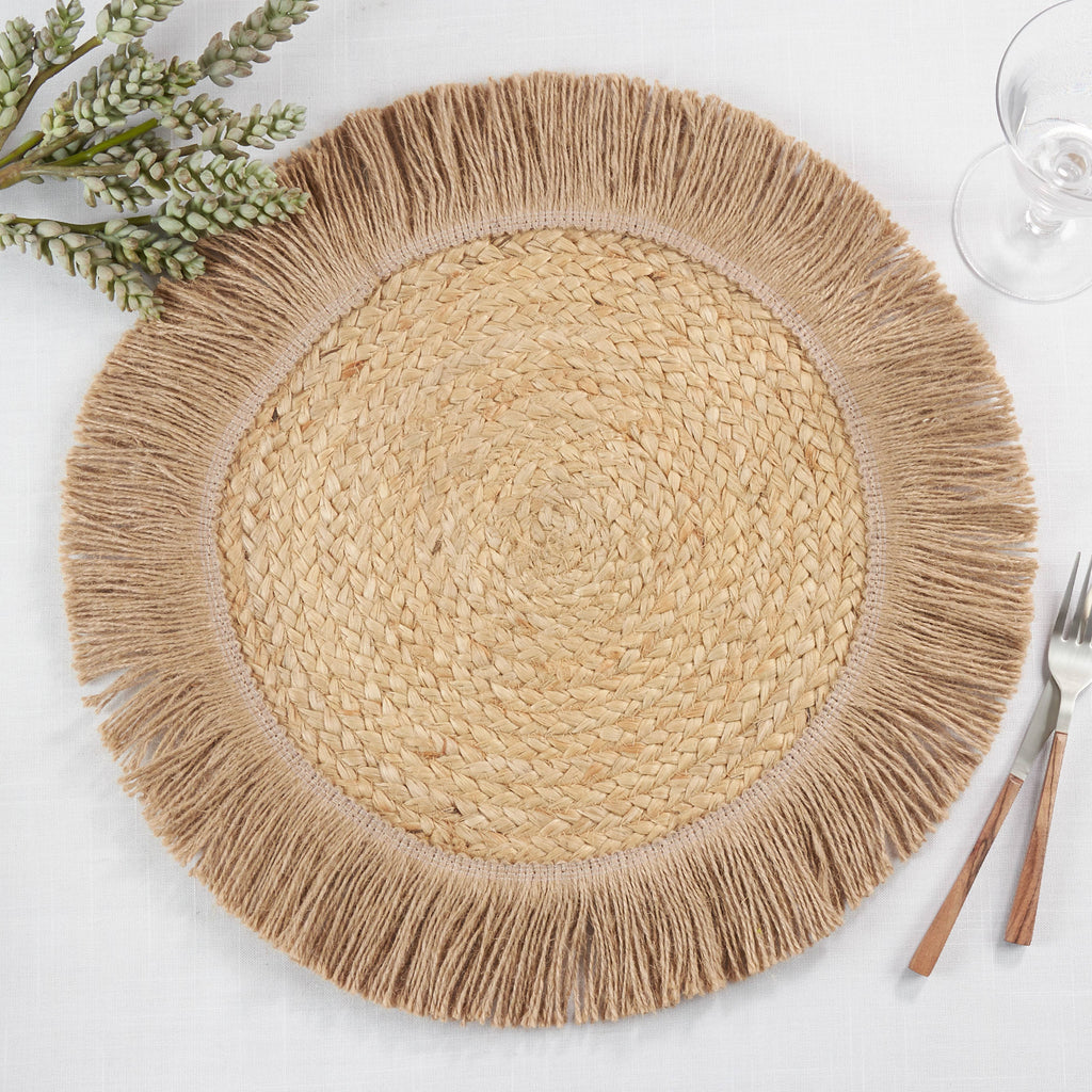 Jute Fringe Placemat