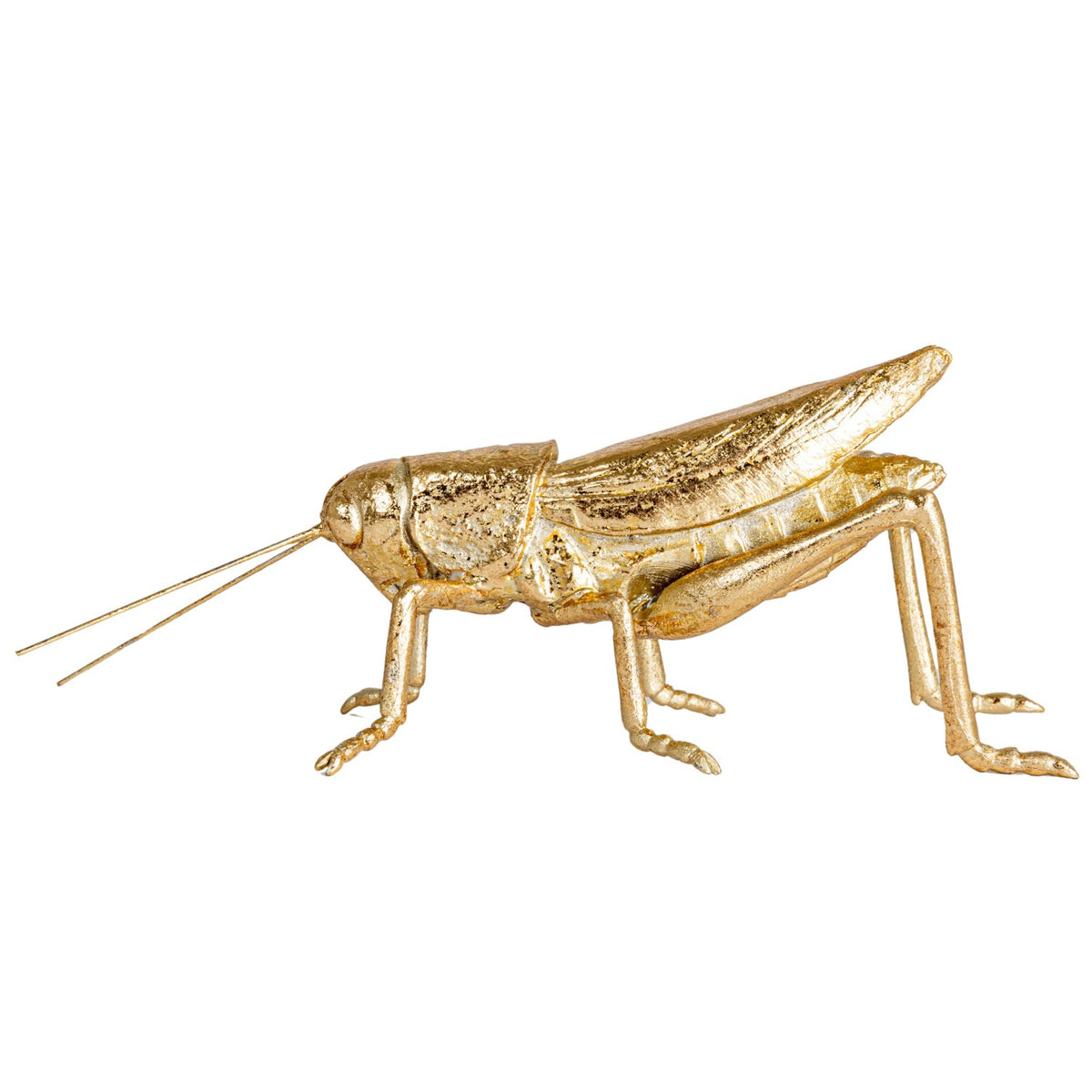 Resin & Metal Grasshopper- Gold Finish