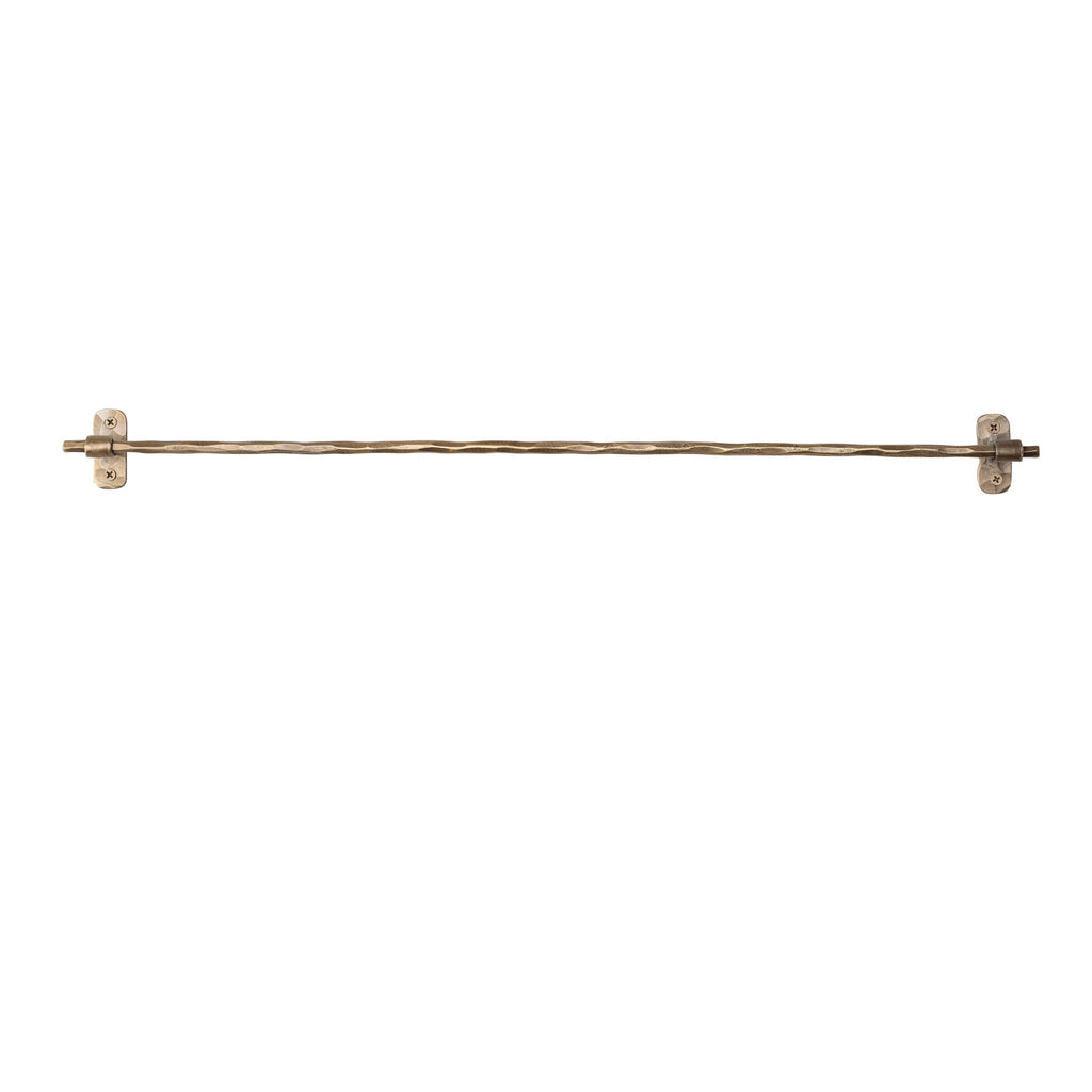 Hand-Forged Stainless Steel Wall Rod