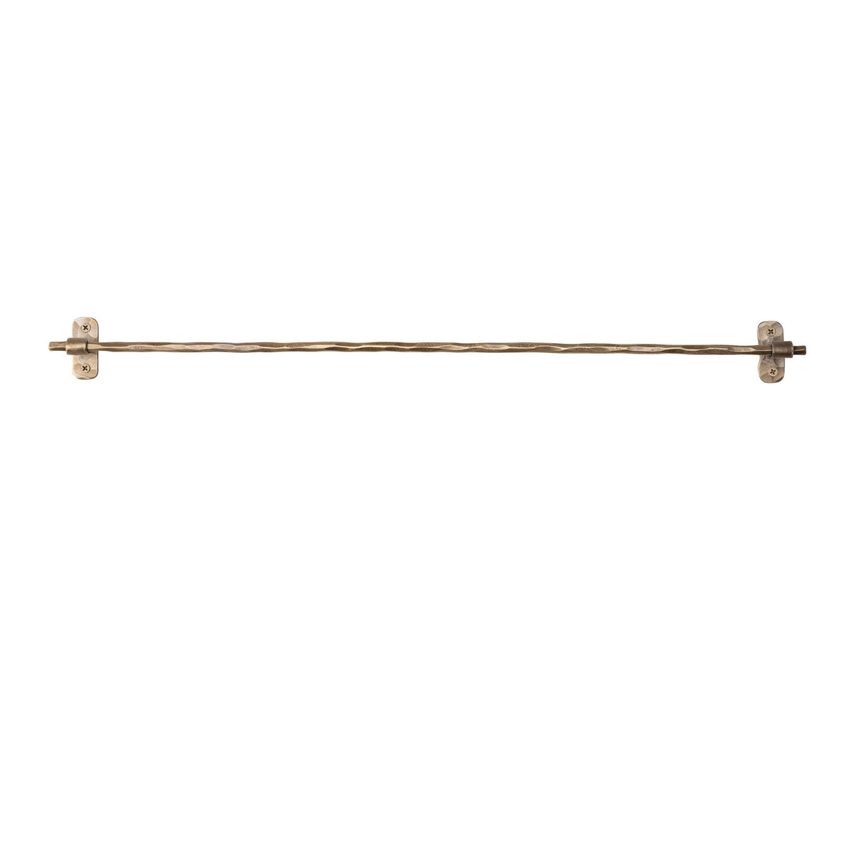 Hand-Forged Stainless Steel Wall Rod