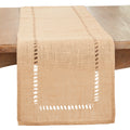 Jute Hemstitch Table Runner