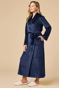 Serenity Wrap Robe- Midnight