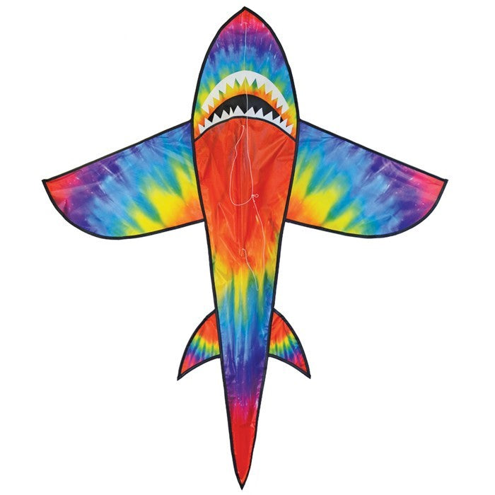 3D Tie Dye Shark Kite