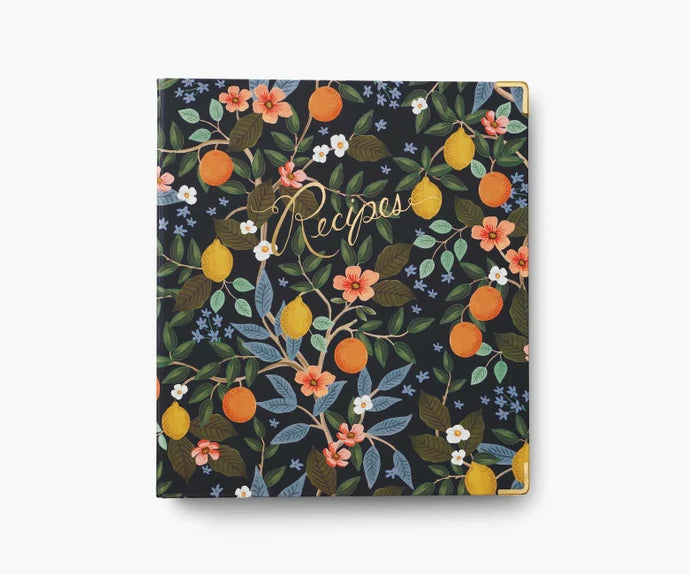 Citrus Grove recipe Binder