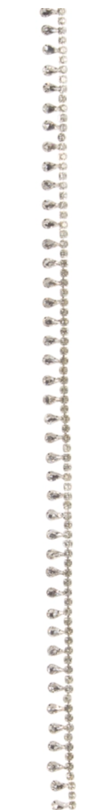 Silver Rhinestone Garland