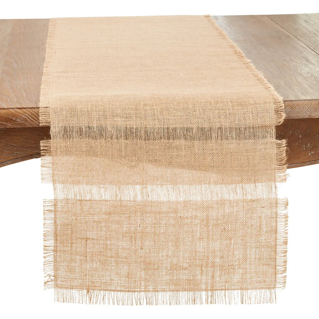 Rustic Charm Jute Table Runner