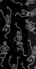 Skeleton Dance Guest Napkins