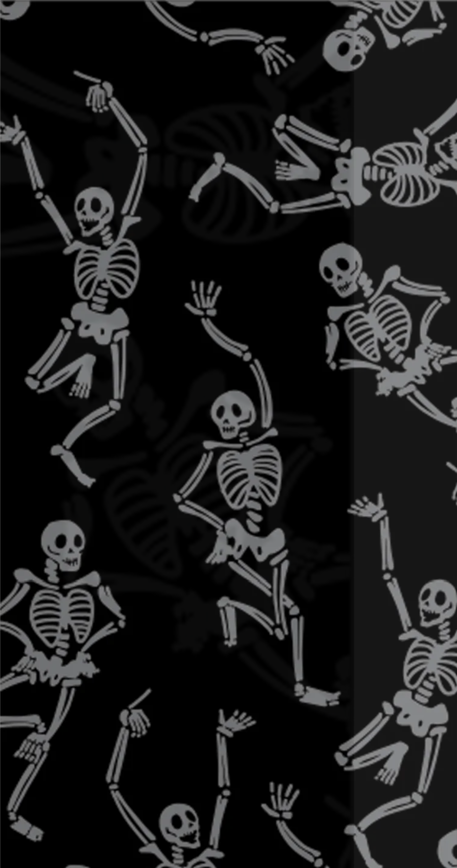 Skeleton Dance Guest Napkins