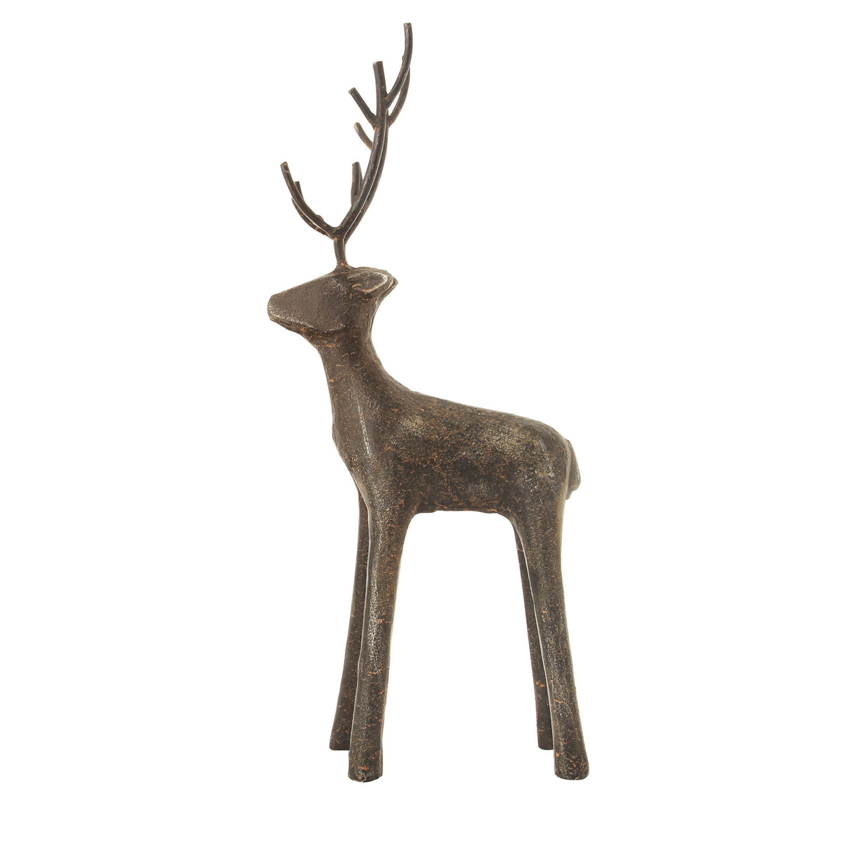 Cast Iron Standing Deer- Large