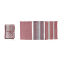 Woven Tea Towels with Patterns- Set of 3
